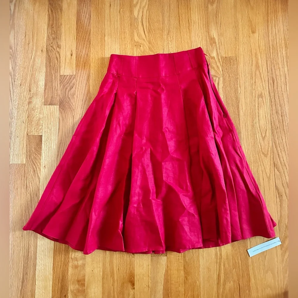 NWT Reformation Santana Linen Two Piece Set